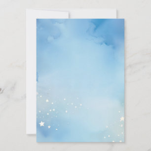 Convites Fundo das estrelas da noite da água