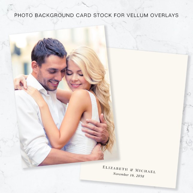 Convites Fundo De Creme De Fotografias Chic Para Sobreposiç (Criador carregado)