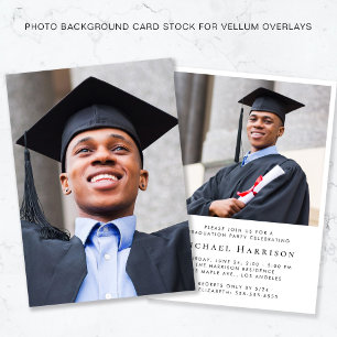 Convites Fundo De Fotografia De Graduação Para Sobreposição