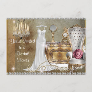 Convites Fundo FAUX do CHÁ DE PANELA VINTAGE