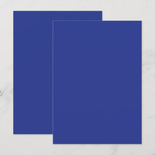 Convites Fundo Sólido Azul Escuro Design Minimalista Ousa