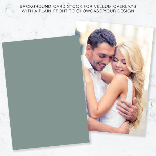 Convites Fundo Verde Do Sage Fotográfico Para Sobreposição 