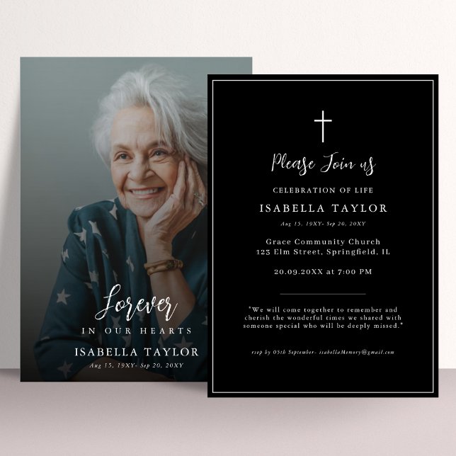 Convites Funeral Cruzada Católica | Foto Memorial Religiosa (Criador carregado)