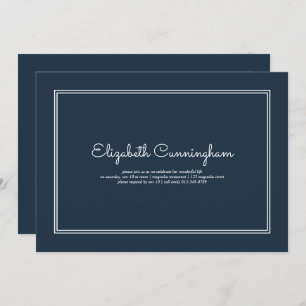 Convites Funeral Moderno e Simples Elegante Memorial