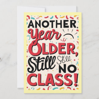 Convites Funny Birthday Card