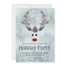 Funny boho pine cone rendeeiro feriado