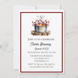 Convites Funny Cajun Graduation Party