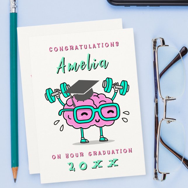 Convites Funny  card Personalized graduation  (Criador carregado)