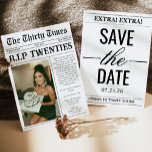 Convites Funny RIP Twenties Newspaper 30th Birthday<br><div class="desc">Funny RIP Twenties Newspaper 30th Birthday Invitation</div>