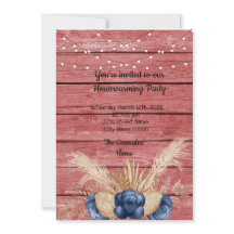 Fusível Rustic Dusty Flowers de Madeira Fusível pa