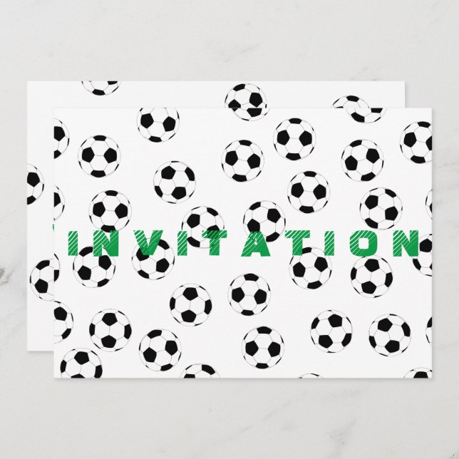 Convites Futebol da Happy Juul Company (Frente/Verso)