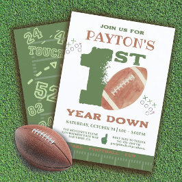 Convites Futebol de 1rua por ano na Festa de aniversário de