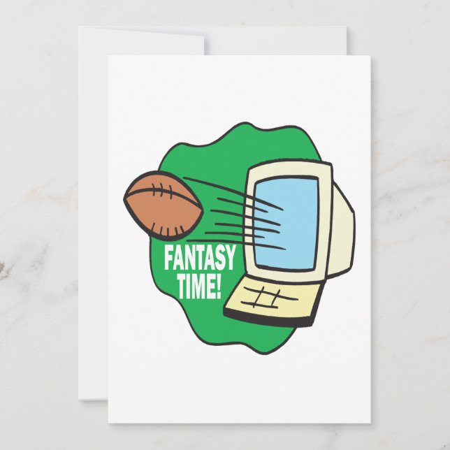 Convites Futebol de fantasia (Frente)