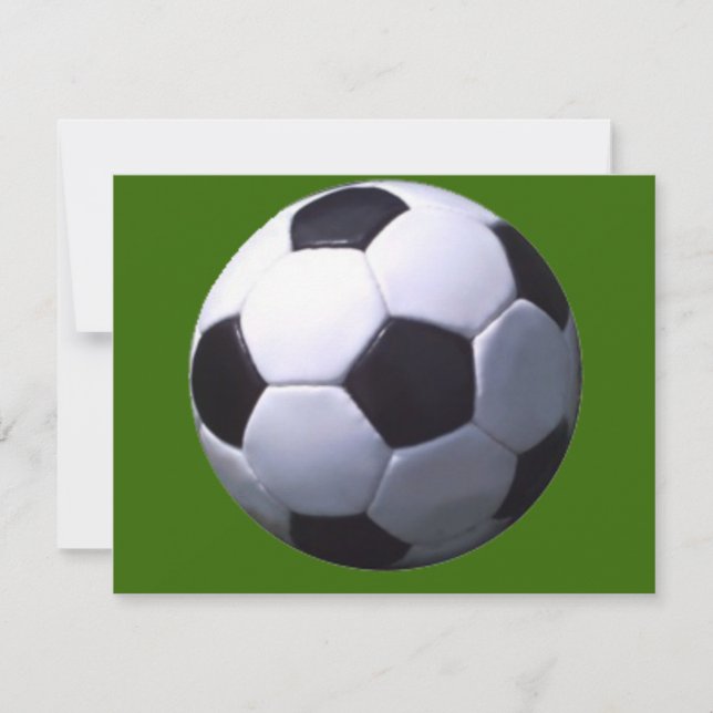 Convites Futebol de verdade (Frente)