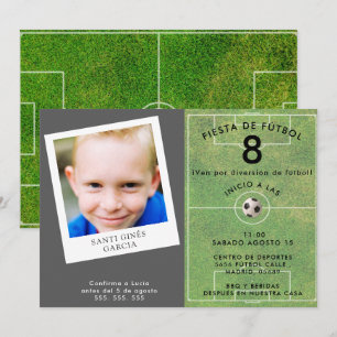 Convites Futebol Divertido para Crianças, Foto