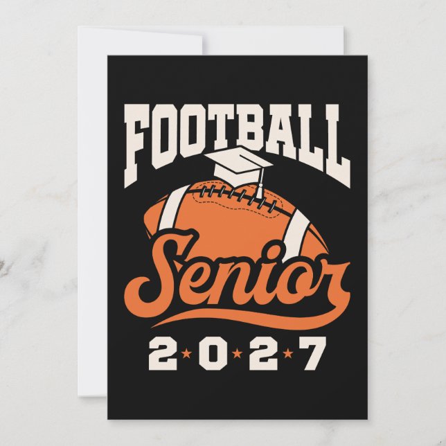 Convites Futebol Veterano Graduação 2027 Grad (Frente)