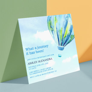 Convites Futuros Aventuras Fora do Balão de Ar Quente