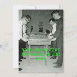 Convites FUZBALL FOOSBALL FUZBOLL FOTO DE mesa