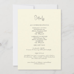 Convites Gabinete de Detalhes do Casamento Botânico Amarelo