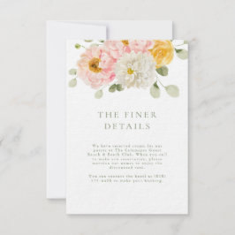 Convites Gabinete de Detalhes do Casamento do Jardim de Ver