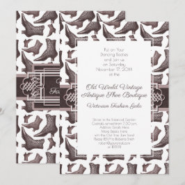 Convites Gala Vintage Vitoriana Fashion Show