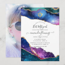 Galaxy Agate Bat Mitzvah Foto