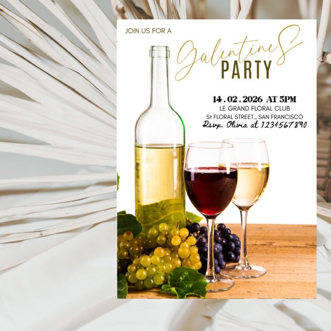 Convites Galentine’s Party - Valentine’s Day Girls’ Night (Criador carregado)