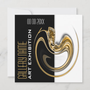 Convites Galeria de exposições de joias de arte PERSONALIZA