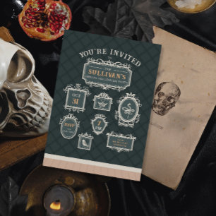 Convites Galeria Muralha Frames Festa de Halloween