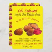 Galinhas Nuggets com Ketchup Comida Foodie