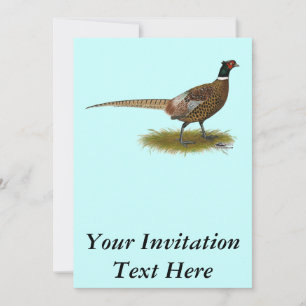 Convites Galo de faisões