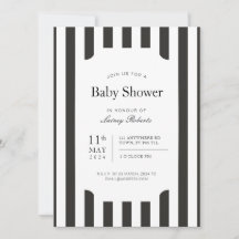 Gama de doces verticais, preta e branca, vindimada