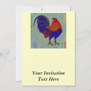 Convites Gamecock: Impressionista