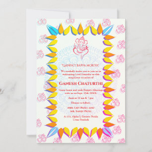 Convites Ganesh Chaturthi Puja