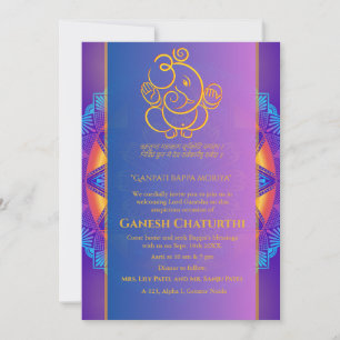 Convites Ganesh Chaturthi Puja