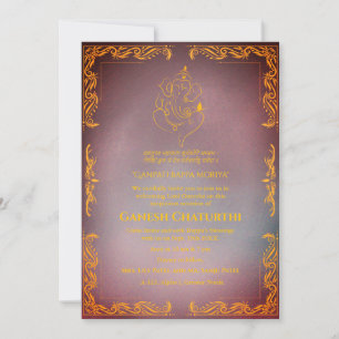 Convites Ganesh Chaturthi Puja