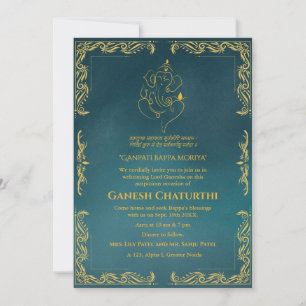 Convites Ganesh Chaturthi Puja