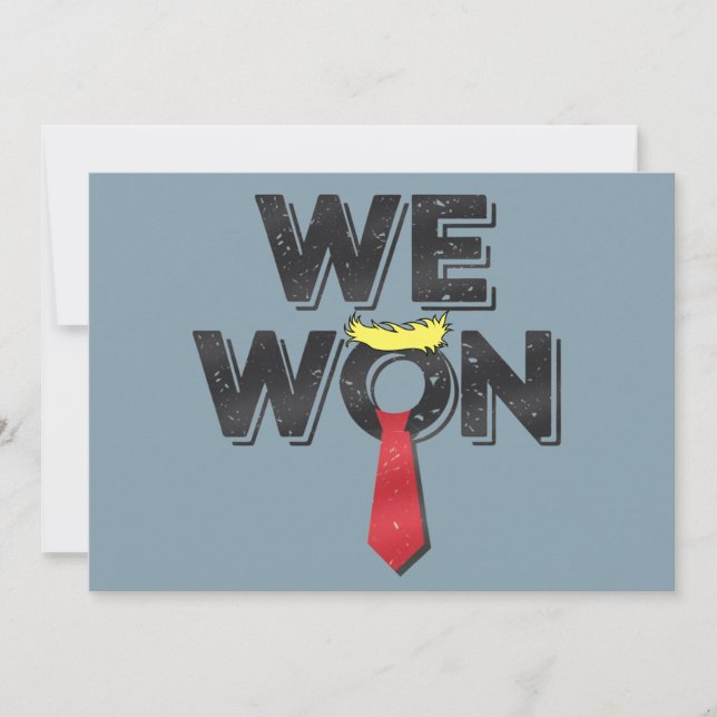 Convites Ganhamos Donald Trump 2024 (Frente)