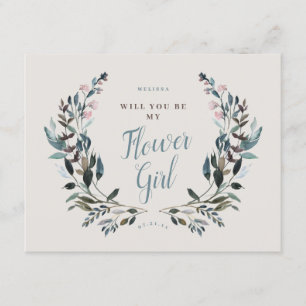 Convites Garden Crest Eggshell Bridesmaid