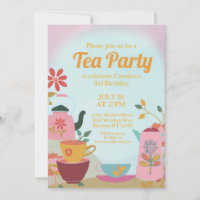 Garden Fairytale Tea Party Birthday