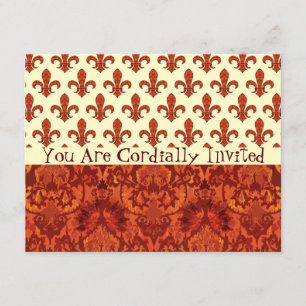 Convites Garden Fleur de lis