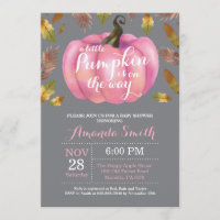 Garota Abóbora Chá de fraldas Rosa e Gary