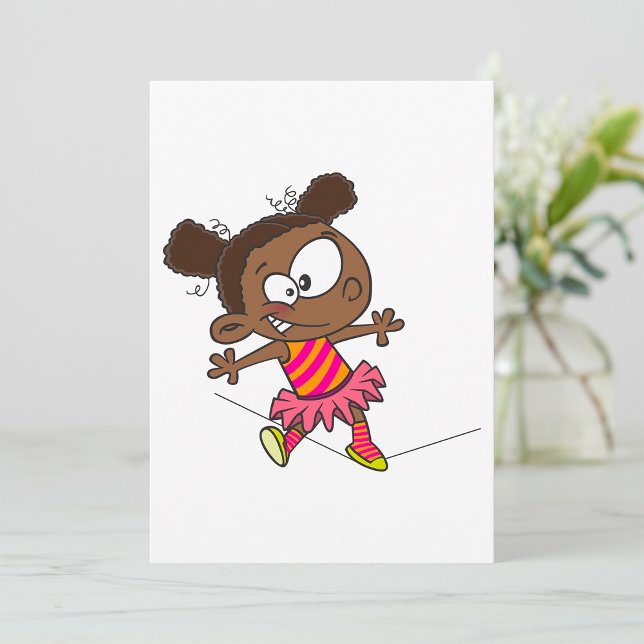 Convites Garota Andando Uma Tropa De Aperte (Criador carregado)