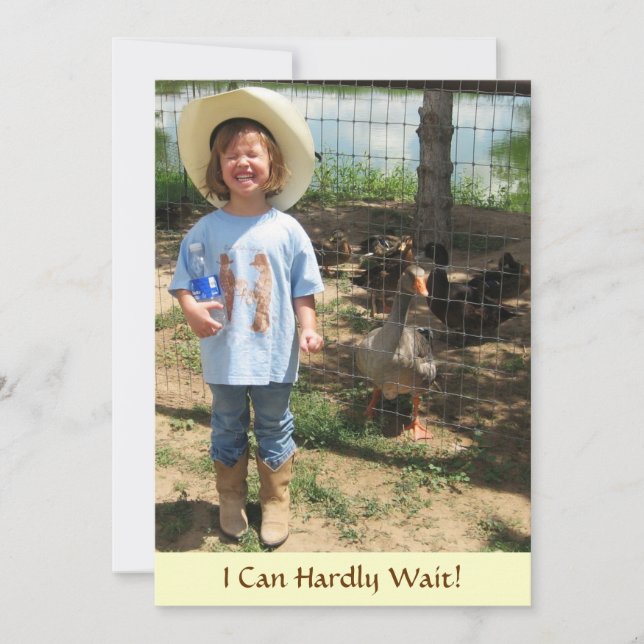 Convites Garota e Amigos de Pé - Aniversário (Frente)