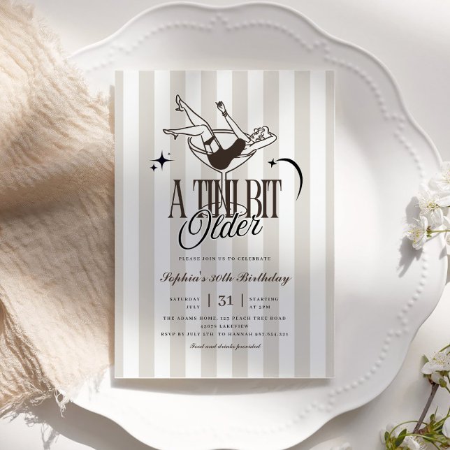 Convites Garota Espresso um pouco mais velha de Tini no ani (Criador carregado)