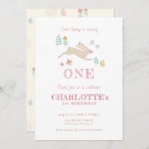 Garota Floral Amarelo Bonita Primeiro Aniversário