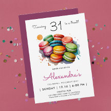 Garota Moderna Chic Macarons Doces Aquarela Arco-í