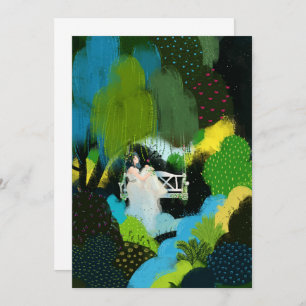 Convites Garota no salgueiro