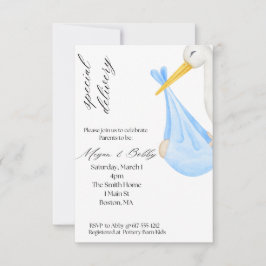 Convites Garoto de Entrega Especial