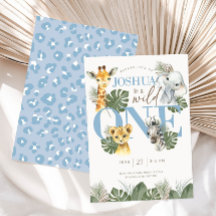 Garoto Selvagem Um Safari Aniversário na Selva